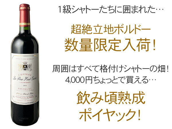 シャトー・ラ・フルール・オー・カラ　[2017]　＜赤＞　＜ワイン／ボルドー＞ tamaki-web-10053983 ワインショップ ドラジェ サンプル画像2