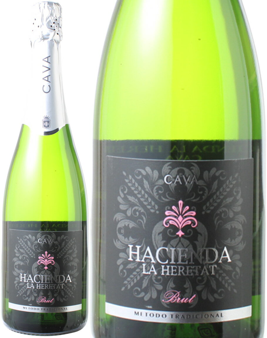 ワイン名Hacienda La Heretat Cava Brutワイン種別泡白ブドウ品種マカベオ生産者生産地などスペイン　スペインのスパークリングワイン　カヴァ　原産地呼称DOカヴァその他備考カヴァとは、二次発酵を瓶内で行う製法により生産されるスパークリングワインの呼称です。スパークリングワインの製法にはいくつかあり、大きなタンクで泡を発生させてから瓶詰めするシャルマ方式や、後から炭酸ガスを注入する方式もあるのですが、一番質の高いスパークリングに使われる方式が、この瓶内二次発酵方式です！ シャンパーニュ地方でも採用され、別名シャンパーニュ方式と言われ、ボトルごとにワインを二次発酵させ泡を生み出していくので、手間も時間もかなりかかります。その分、よりきめ細かく持続性のある泡を生み出し、非常に質の高いスパークリングワインを造り出す方法です。カヴァが採用しているのはこの、 ●瓶内二次発酵方式 なんです！ 手間もコストもかかる瓶内二次発酵方式にこだわって造られるカヴァ。でも、シャンパーニュのように5～6000円するものはあまりなく、圧倒的なリーズナブルさを強みとし、世界中あらゆるところで販売されています。 ～このワインの味わい～ グレープフルーツや洋ナシの新鮮な果実味が特徴なアシエンダ・ラ・エレタット。カヴァらしいドライでフレッシュな味わいと、瓶内二次発酵によるトーストなどの香ばしい香り、酸味もしっかりと全体を引き締めます。飲む際は事前に冷蔵庫でしっかりと冷やしておくのが良いでしょう！ まさしく… ●カヴァの王道の味わい！ をお楽しみいただけます！ 飲むときは冷蔵庫でしっかりと冷やしておきましょう！特に暑い夏はグラスも冷やしておくと一層爽快感を楽しめると思います。 合わせる料理は何も特別なものではなく、和食や中華、サラダに揚げ物など様々なものと合います！ こちらのカヴァは非常に辛口なので、例えば「ギョーザ」、「唐揚げ」、「春巻き」がお勧めでしょう！キリっと冷やしたエレタット・カヴァに、熱々の肉汁たっぷりギョーザをハフハフしながら合わせると、もうビールには戻れません！笑 是非この機会にお楽しみください！！