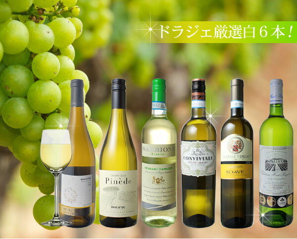 【送料無料】ワインセット フランス産イタリア産限定 金賞入 白ワイン 6本 セット フランス イタリア 家飲み 父の日 御祝 誕生日 結婚祝い ギフト パーティー 第57弾