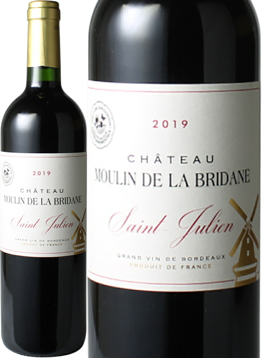 ワイン名Chateau Moulin de la Bridaneワイン種別赤ブドウ品種カベルネ・ソーヴィニヨン　メルロー　カベルネ・フラン生産者シャトー・ラ・ブリダーヌ生産地などボルドー　メドック　サン・ジュリアン　原産地呼称AOCサン・ジュリアンその他備考現代ボルドーの中心地メドック。 そのなかでも特に有名シャトーが多く軒を連ねるオー・メドック地区。 さらにその中に、もはや神格化されているかのように世界的な人気を誇る村名AOCが4つあり、それが サン・テステフ　ポイヤック　サン・ジュリアン　マルゴー 世界に名だたる格付シャトーの多くが、この4つのAOCに集まっています。 今回紹介するサン・ジュリアンは特にその傾向が強く、ほとんどの畑のブドウが格付シャトーかそのセカンド、サードに使われると言われています。そんななか入荷してきたのが・・・ ●珍しい独立系サン・ジュリアン！ もはや絶滅寸前なのではないか！？なんていわれる、格付シャトー所有ではないAOCサン・ジュリアンの逸品！ 300年もの家族経営を貫く由緒ある生産者シャトー・ラ・ブリダーヌ！ そのセカンドが入荷！ 過去にはクリュ・ブルジョワに名を連ねていた実力派（制度自体のごたごたで脱退したそうです・・・）で、リーズナブルでありながら、格上ボルドーの風格を味わえます！ もちろん格付シャトーがひしめくサン・ジュリアンにあるわけですから、周辺には有名なシャトーがあるわけで、近くには・・・ ●あのレオヴィル兄弟が！ 格付2級レオヴィル・ラス・カーズと同じく2級レオヴィル・ポワフェレの目と鼻の先にシャトーを構え、畑も極めて近くにあるとのこと！ レオヴィル・ラス・カーズといえば、サン・ジュリアンどころか2級シャトーの中でも群を抜いた実力を誇る、スーパーセカンドの筆頭！またポワフェレは近年グンと評価を高めているシャトー！いずれも1万円は下らない高価格で取引されています！ そんなシャトーの近くでワインを作っているとあらば、そのスペックに疑いようがありません！ 〜テイスティングコメント〜 色調は濃いレッド。香りは赤黒入り混じる芳醇なベリーやカシス、プラムにフレッシュなハーブやアーモンドのような樽香も感じられます。 口に含むとパワフルな果実味と堅牢なタンニン、エレガントながらも存在感のある酸味、余韻には樽由来のナッティなニュアンスもあり、長く続きます。熟成ポテンシャルもあり、5〜7年ほどは持つかと思われます。 まさに・・・ ●THEサン・ジュリアン！ 力強さと華やかさの見事なハーモニー！立地的にもポイヤックに近いので（実はシャトー・ラトゥールにも近いんですよ！）サン・ジュリアンの中でも、厚みがあってリッチなスタイル！ さすが格付の間にあって、シャトーを守ってきただけのことはあります！飲めばわかる実力派！ 珍しいだけじゃない！実力派独立系サン・ジュリアン！ 超有名格付シャトー近郊のコスパ◎格上ボルドーをお楽しみください！