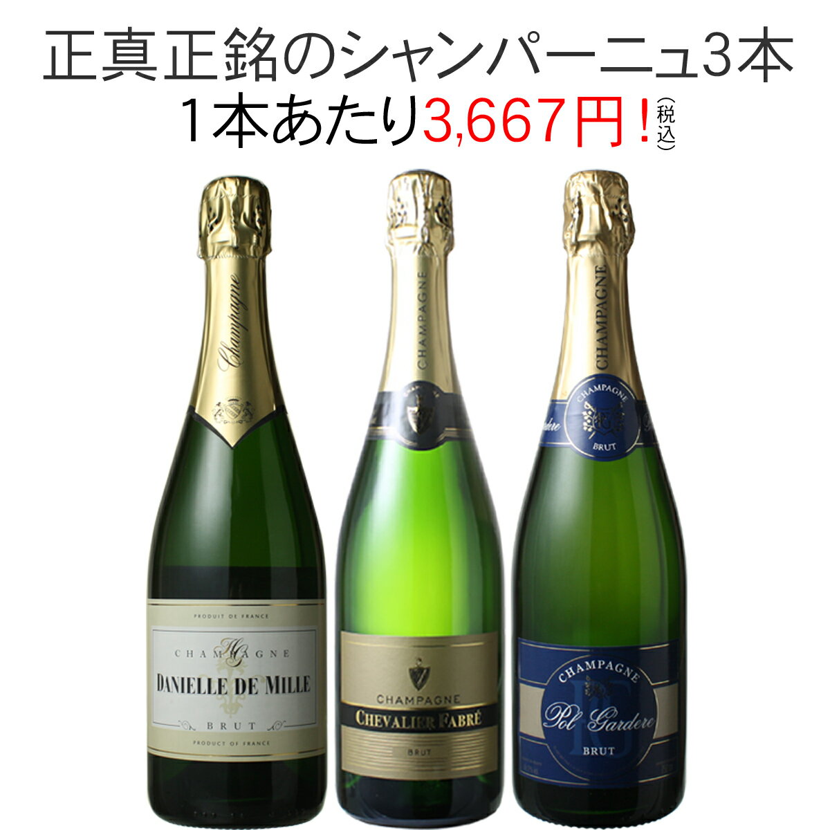 【送料無料】ワインセット シャンパン 3本 セット シャンパン製法 瓶内二次発酵 家飲み 御祝 誕生日 結婚祝い ギフト プレゼント パーティー 第39弾