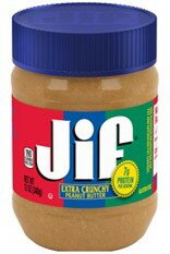 【3〜6営業日以降出荷】【送料無料】JIF クランチピーナッツバター 340g×12【JIF】【489000】【沖縄・離島は別料金加算】
