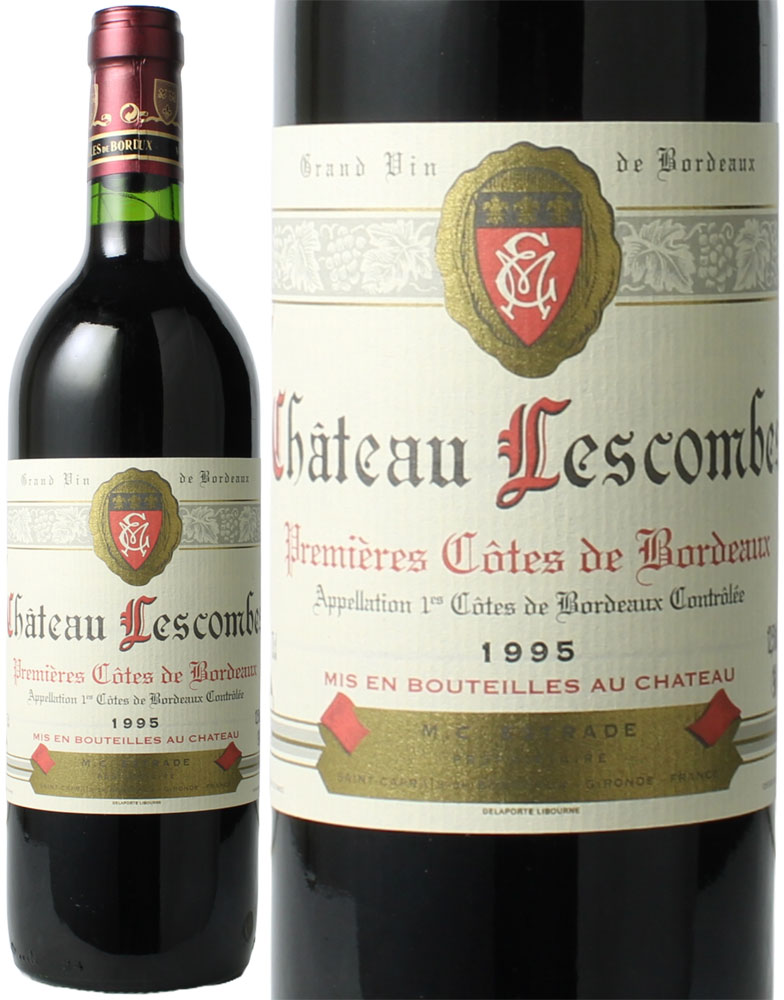 シャトー・レコンブ　[1995]　＜赤＞　＜ワイン／ボルドー＞【Pup】のサムネイル