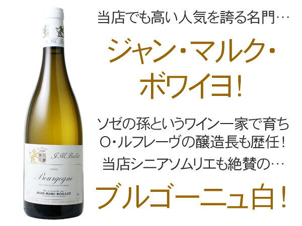 ブルゴーニュ・ブラン　[2023]　ジャン・マルク・ボワイヨ　＜白＞　＜ワイン／ブルゴーニュ＞ tamaki-web-10069876 ワインショップ ドラジェ サンプル画像2