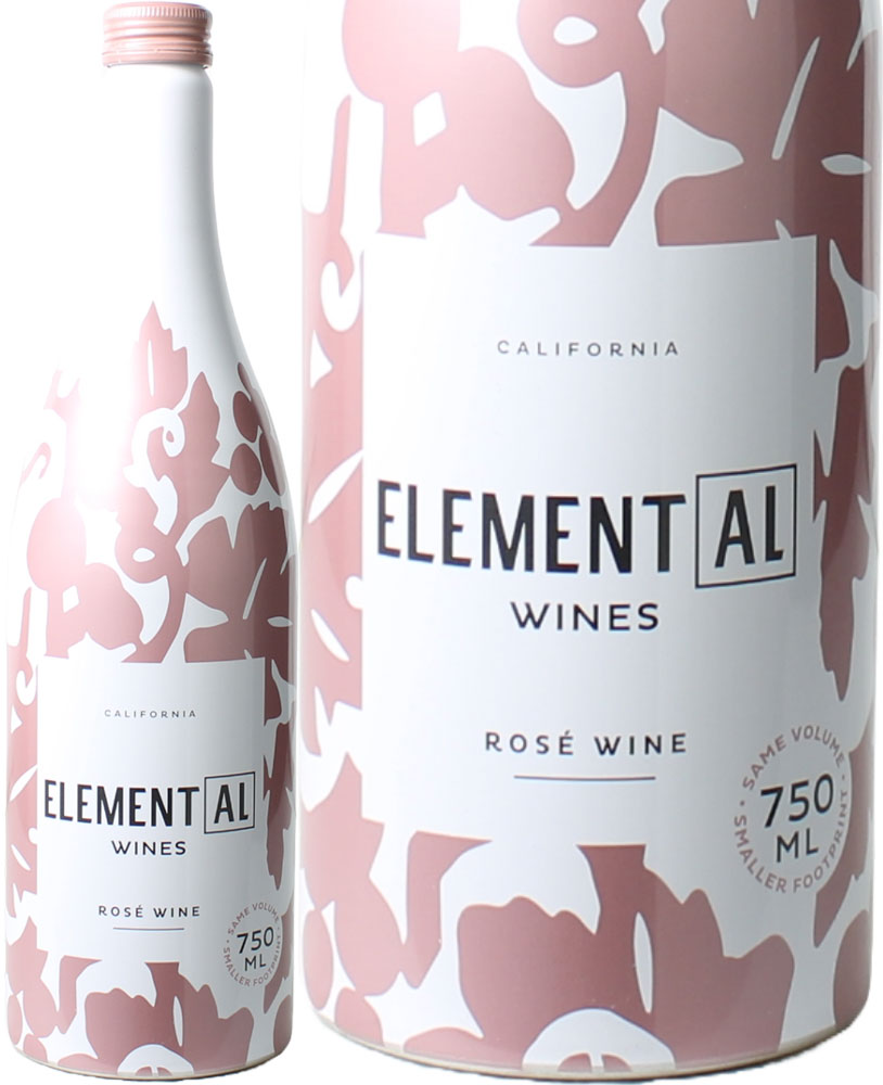 エレメンタル ロゼ アルミ製ワインボトル [2023] ボーグル・ヴィンヤード ＜ロゼ＞ ＜ワイン／アメリカ＞【Pup】