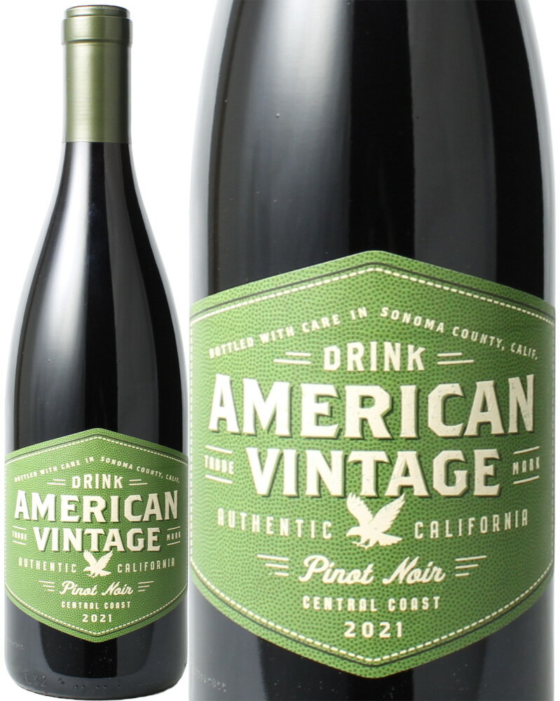 アメリカン・ヴィンテージ　ピノ・ノワール　[2021]　＜赤＞　＜ワイン／アメリカ＞
