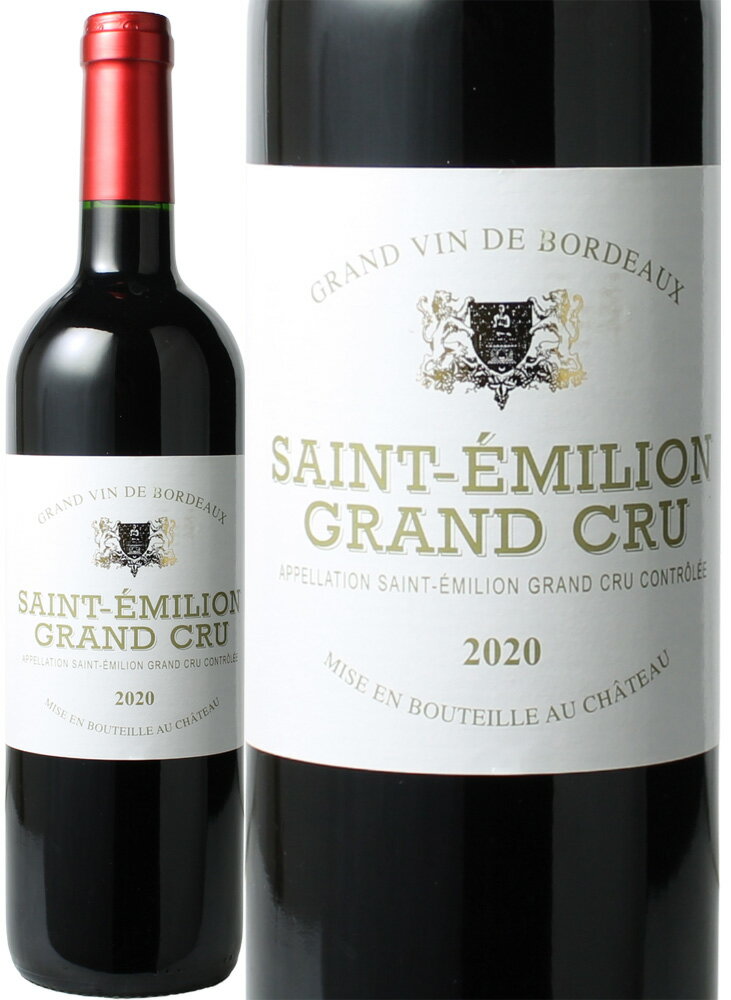 メゾン・シシェル　サンテミリオン　グラン・クリュ　[2020]　＜赤＞　＜ワイン／ボルドー＞