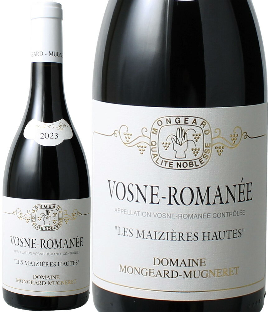 ヴォーヌ・ロマネ　レ・マジエール・オー　[2023]　モンジャール・ミュニュレ　＜赤＞　＜ワイン／ブルゴーニュ＞