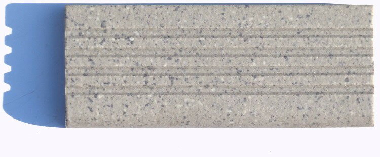 6号階段タイル D-4 銀鼠［ ピース販売 ］