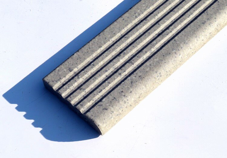 6号階段タイル D-4 銀鼠［ ピース販売 ］