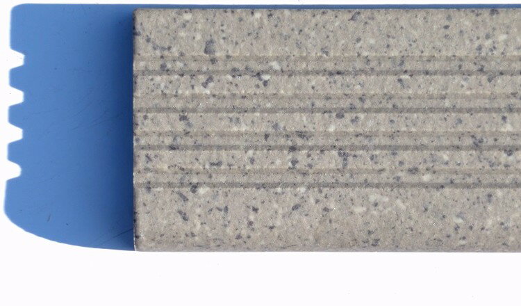 6号階段タイル D-4 銀鼠［ ピース販売 ］