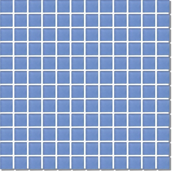 《送料無料》 ガラスモザイク〔紙貼り〕　青・マット　#96［ 5シート 一括販売 ］