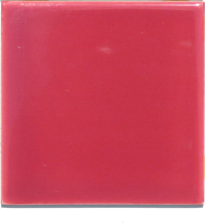 100mm角内装タイル　《オリジナルカラー》 S-33 牡丹色［ シート販売 ］