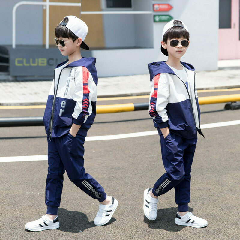 Rakuten - セットアップ 男の子 ジャージ 上下 運動 スポーツ 子供服 長袖 ジャケット パンツ スウェット キッズ 体育 アウトドア ダンス ウエア トレーニング カジュア 普段着 子供用 サッカー