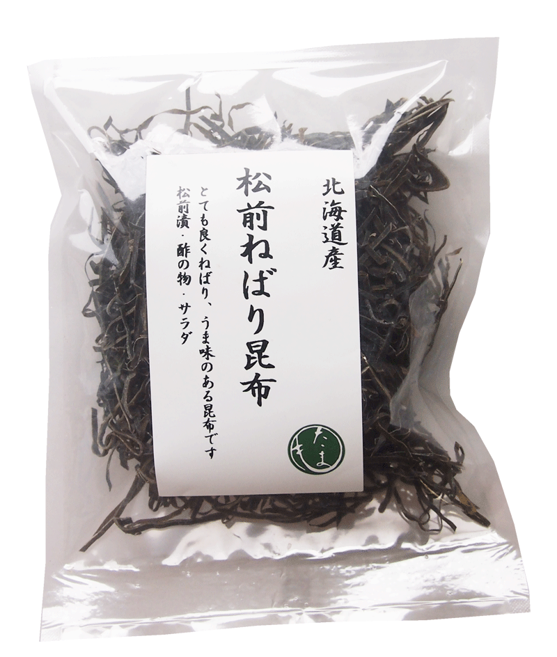 松前ねばり昆布25g【ネコポス6個ま