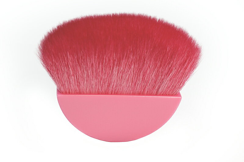 スイングパウダーブラシ　扇形　粗光峰　熊野筆　永豊堂　竹宝堂