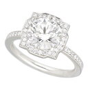 HARRY WINSTON ハリーウィンストン ダイヤモンド(1.64ct F-VS2-3Ex) ベル・バイ・ハリー・ウィンストン・リング PT950 プラチナ...