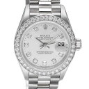 ROLEX ロレックス 79136G 保証書付 デイトジャスト ダイヤモンド 時計 自動巻 P番 PT950 プラチナ メーカーメンテナンス済 SWISS MA...