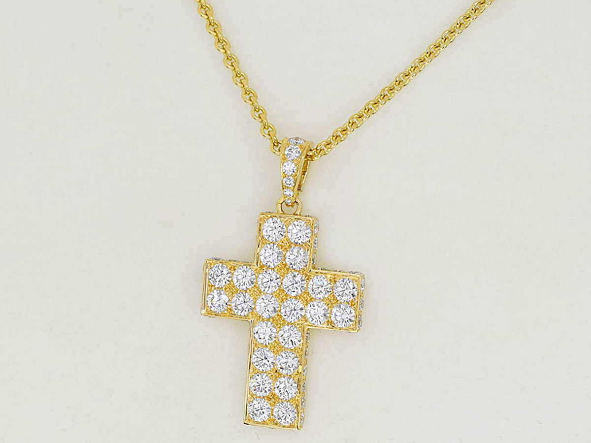 カルティエ ネックレス クロス 【中古】