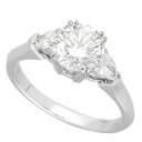 HARRY WINSTON ハリーウィンストン ダイヤモンド(1.15ct F-VS1-3Ex)ラウンド クラシック ペアシェイプ リング PT950 プラチナ...