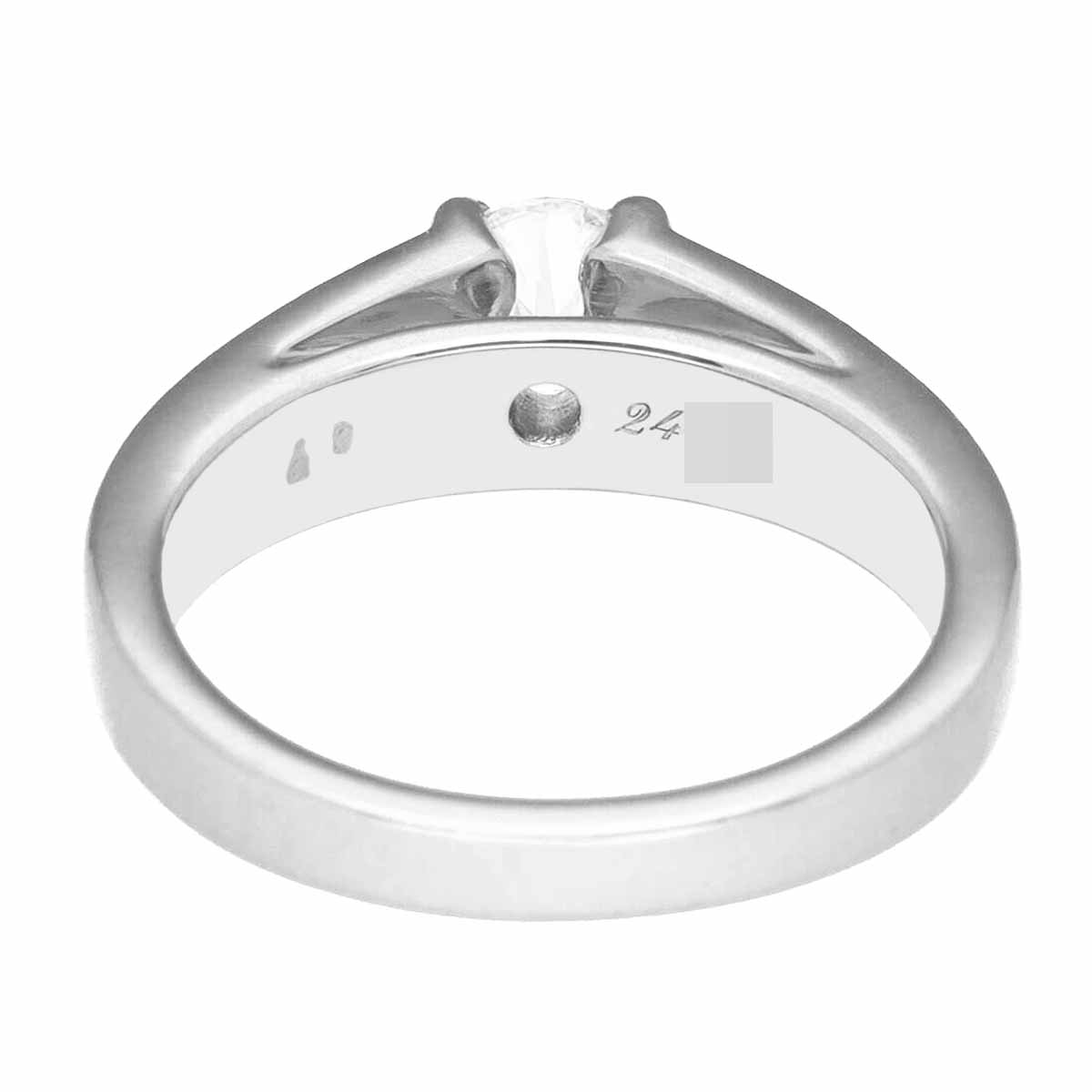 BVLGARI ブルガリ グリフソリテール ダイヤ(D0.41ct F-VS1) リング サイズ約9号 #4...