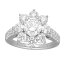 HARRY WINSTON ϥ꡼󥹥ȥ (1.03ct D-VVS2-3Ex) ɥ(2.42ct)ե 󥰡ʥߥǥ) PT950 ץ ܥ7.5 #47.5 HW̵ۻءš22240403