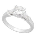 GRAFF グラフ プロミス ラウンド ダイヤモンド(1.01ct D-VVS1) リング PT950 プラチナ 日本サイズ約7.5号 #47.5 ロンドン【送...