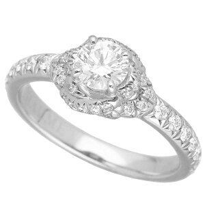 CHAUMET 硼 (D0.31ct D-VVS1-3Ex) ꥢ󡦥ࡼ ơ  Pt950 ץ Ref.J3LCZZ ܥ5 #45 GIA̵̵ۡۻ ǥš31891207