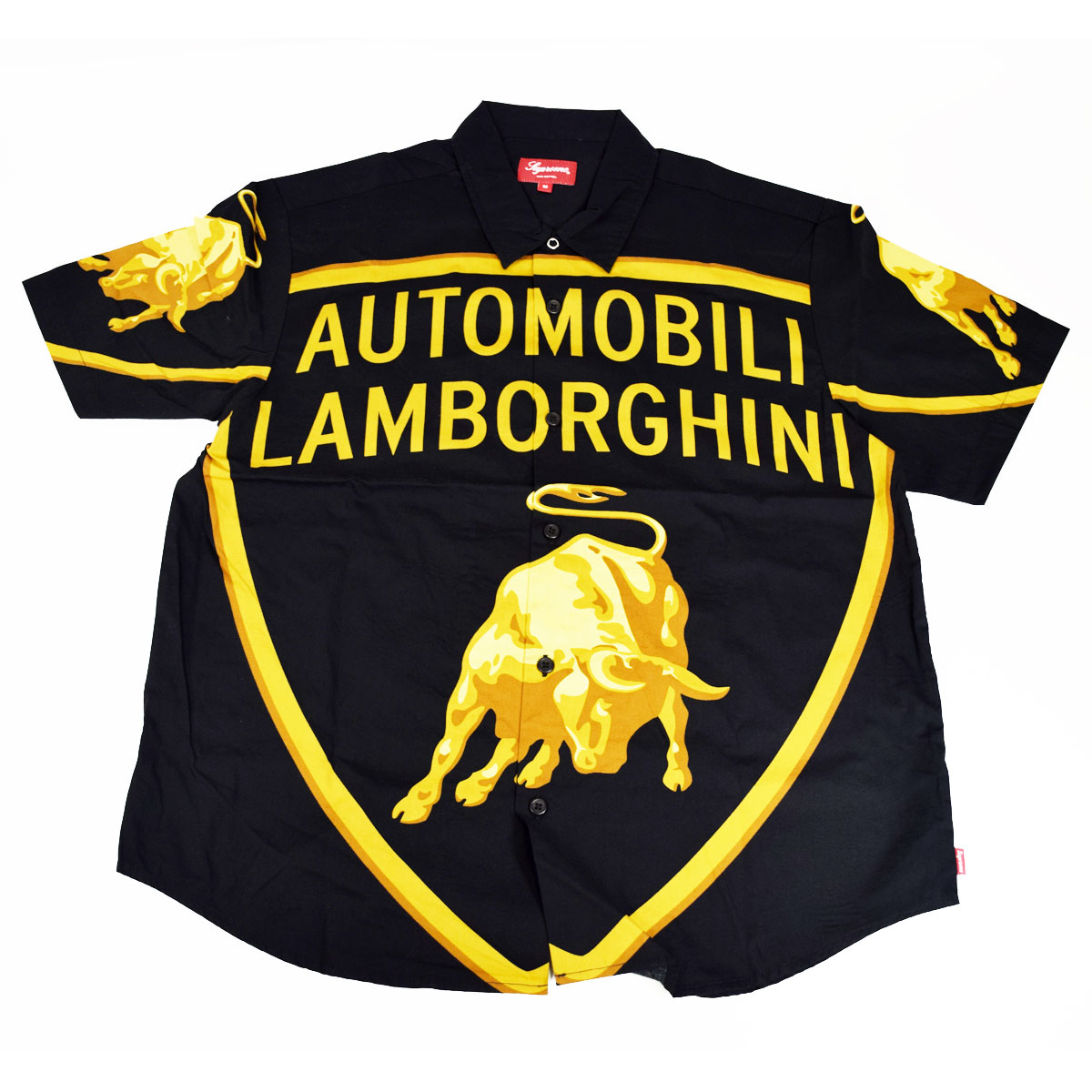 シュプリーム 【新品】2020SS Supreme シュプリーム Automobili Lamborghini S/S Shirt ランボルギーニ シャツ ミディアムサイズ 100%コットン【送料無料】 【代引き手数料無料】32280411