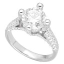 ダイヤモンド(2.01ct F-VS2-VG)サイドダイヤモンド(0.565ct)リング 日本サイズ約9号 #49 Pt900 プラチナ GIA鑑定書【送料無料...