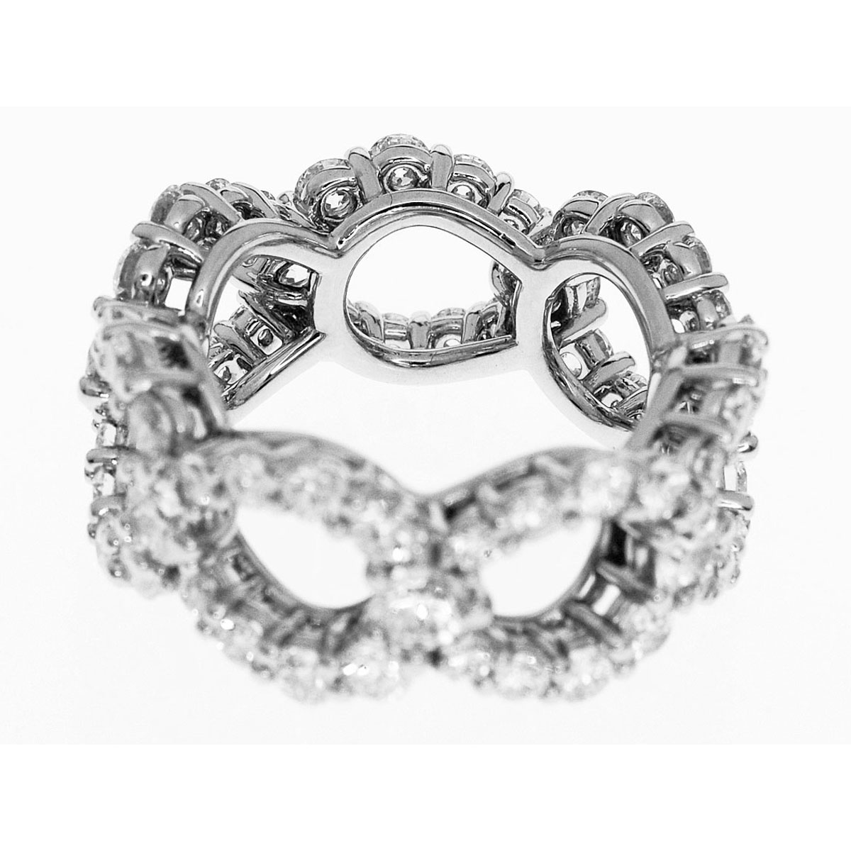 HARRY WINSTON ハリーウィンストン ダイヤ(D3.06ct) ループ・バイ・ハリー・ウィンストン・リング PT950 プラチナ 日本サイズ約7号 ♯47【送料無料】【代引き手数料無料】レディース 指輪 HW【中古】31911211