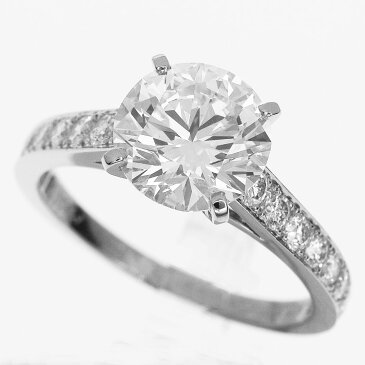 Cartier カルティエ ソリテール コレクション1895 ダイヤモンド(2.11ct F-IF) リング Pt950 プラチナ 日本サイズ約13号 #53 GIA鑑定書【送料無料】【代引き手数料無料】指輪 レディース【中古】32500619