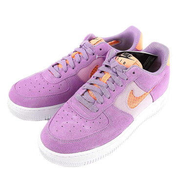 【新品】NIKE ナイキ エアフォース 1 07 SE スニーカー 22.5cm CJ1647-500 国内正規品 バイオレットスター/ライトアークティックピンク/ブラック/オレンジパルス 【送料無料】靴 ウィメンズシューズ【代引き手数料無料】321111206
