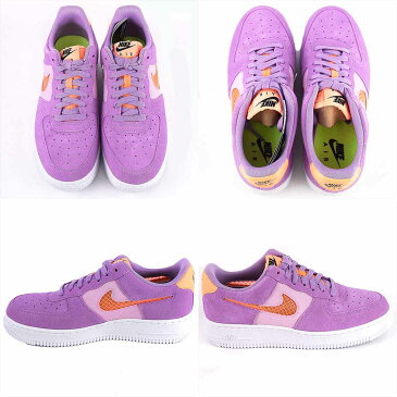 【新品】NIKE ナイキ エアフォース 1 07 SE スニーカー 22.5cm CJ1647-500 国内正規品 バイオレットスター/ライトアークティックピンク/ブラック/オレンジパルス 【送料無料】靴 ウィメンズシューズ【代引き手数料無料】321111206