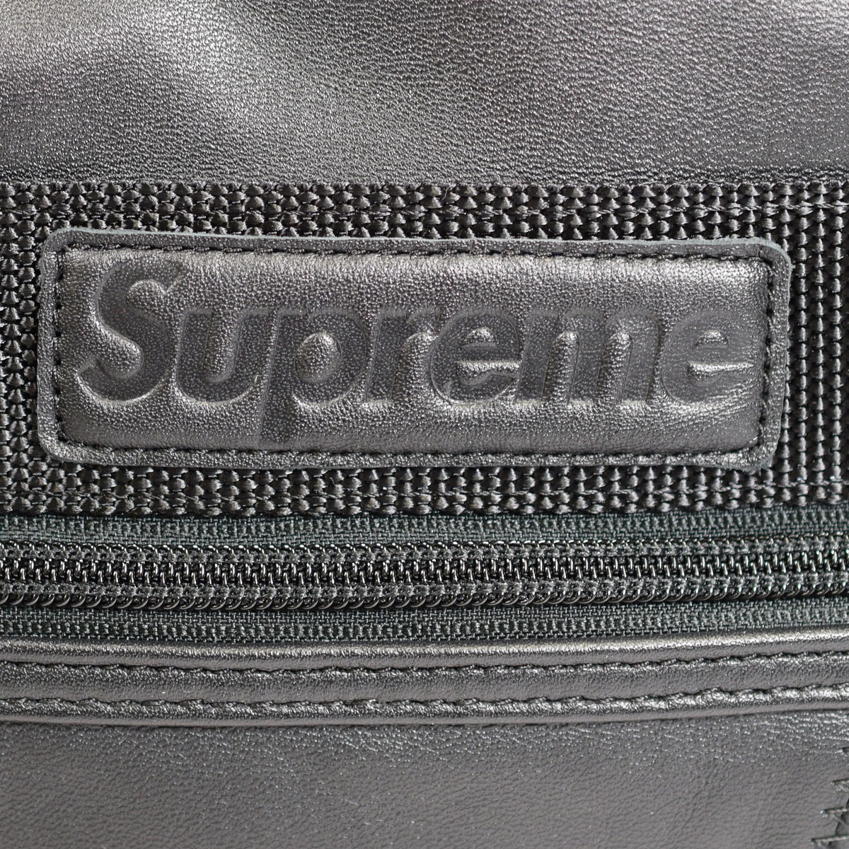 【新品】Supreme シュプリーム パッチワーク レザー ダッフルバック 黒　Patchwork Leather Duffle Bag　【送料無料】【代引き手数料無料】ブラック ボストンバッグ AW19 31821124