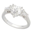 HARRY WINSTON ハリーウィンストン ダイヤモンド(1.60ct F-VS2) ハートシェイプ クラシック リング PT950 プラチナ 日本サイズ約...