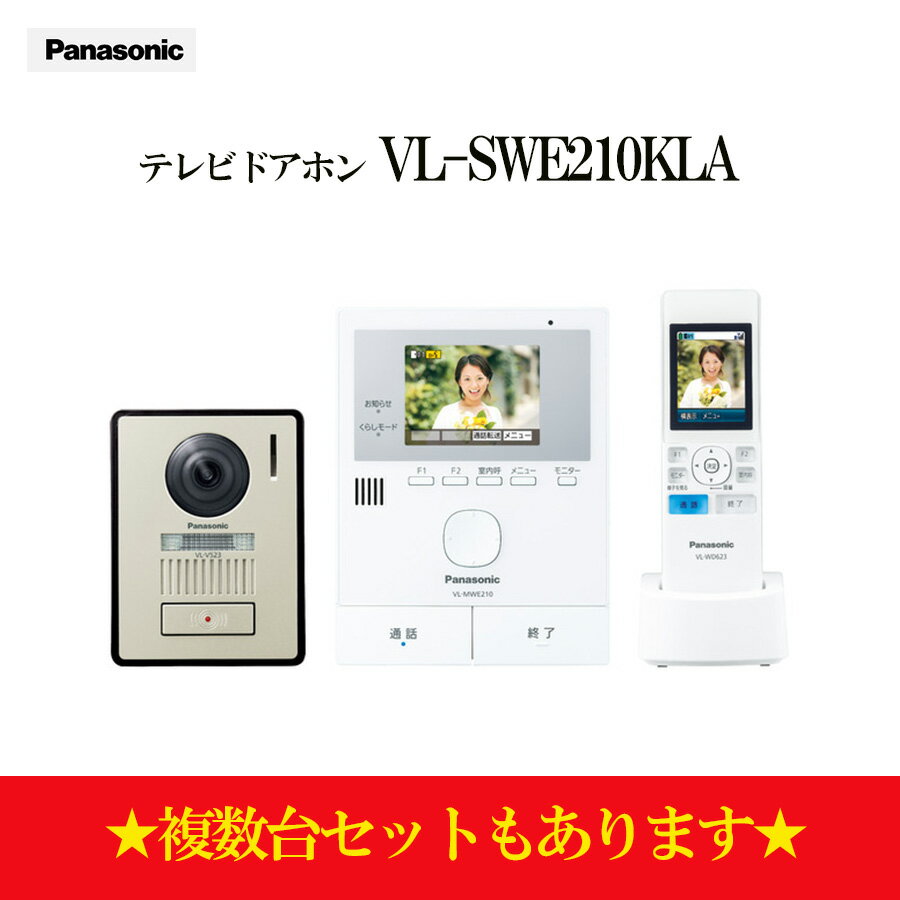 Panasonic テレビドアホン 1-2タイプ インターホ