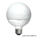 東芝ライテック TOSHIBA 東芝ライテック LED電球 広配光タイプ 口金E26 100W形相当 昼白色 LDG11N-G/100W-TC