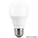東芝ライテック TOSHIBA 東芝ライテック LED電球 配光角約140度タイプ 口金E26 60W形相当 電球色 LDA7L-H/60W/2 LDA7L-H/60W/2