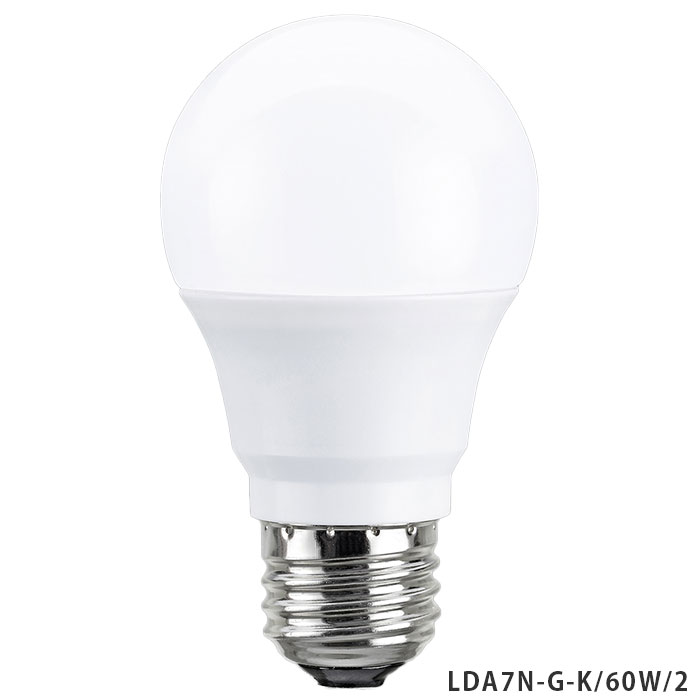 ǥ饤ƥå TOSHIBA ǥ饤ƥå LEDŵ ۸180٥ E26 60W  LDA7N-G-K/60W/2 LDA7N-G-K/60W/2