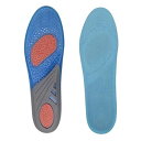 インソール ゲルインソール 衝撃吸収 サイズ調整可能 女性用 Mサイズ 約23〜27cm ランクチュアリ シリコン フラット 送料無料 JJJ