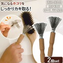 ブラシクリーナー 2個セット ヘアブラシ お掃除 ドラム式洗濯乾燥機 ブラッシング コンパクト 毛取り 小道具 小さい 簡単 清潔 そうじ ホコリ取り 抜け毛 ...