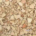 300kg レンガの砂利 サーモンベージュクラッシュブリック(20kg×15袋)5cm厚で約5平米分(2m×2.5m程度)北海道・沖縄は送料がかかります。[ 砂...