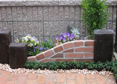 レンガウォールR型　【ブラウン】