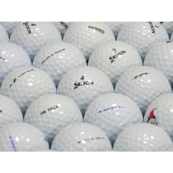 【中古】ABランク スリクソン SRIXON 混合 50個 球手箱 ロストボール