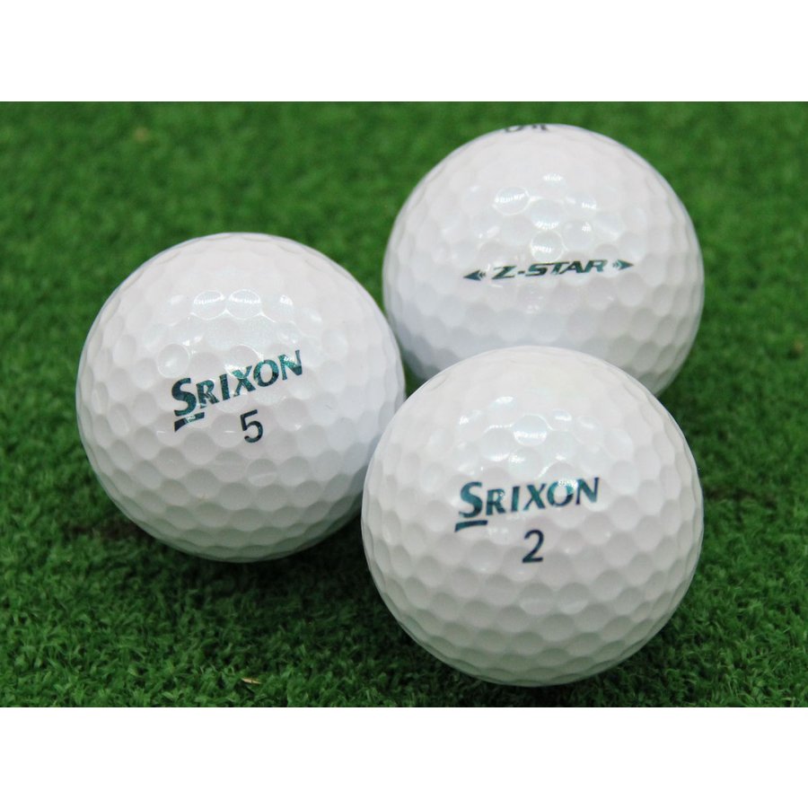 【中古】ABランク スリクソン SRIXON Z-STAR ロイヤルグリーン 2021年モデル 20個 球手箱 ロストボール