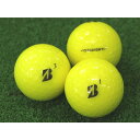 【中古】Aランク ブリヂストン BRIDGESTONE SUPER STRAIGHT イエロー 2019年モデル 30個 球手箱ロストボール