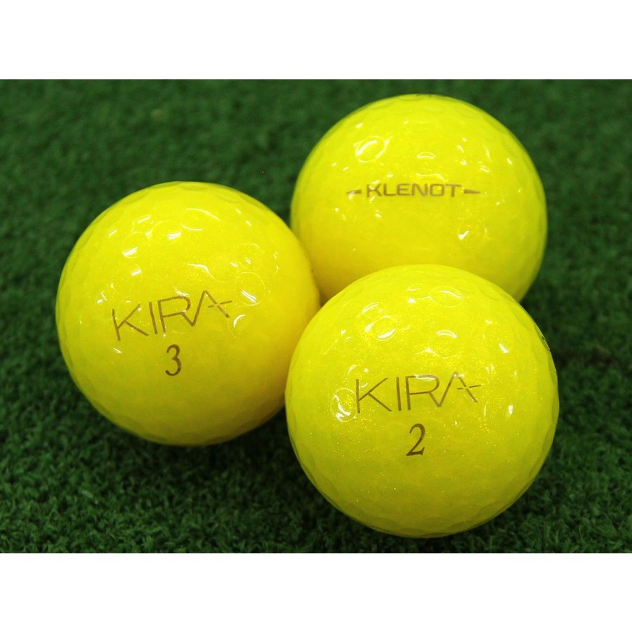 【中古】Aランク キャスコ KIRA KLENOT イエローダイヤモンド 2014年モデル 20個 球手箱 ロストボール