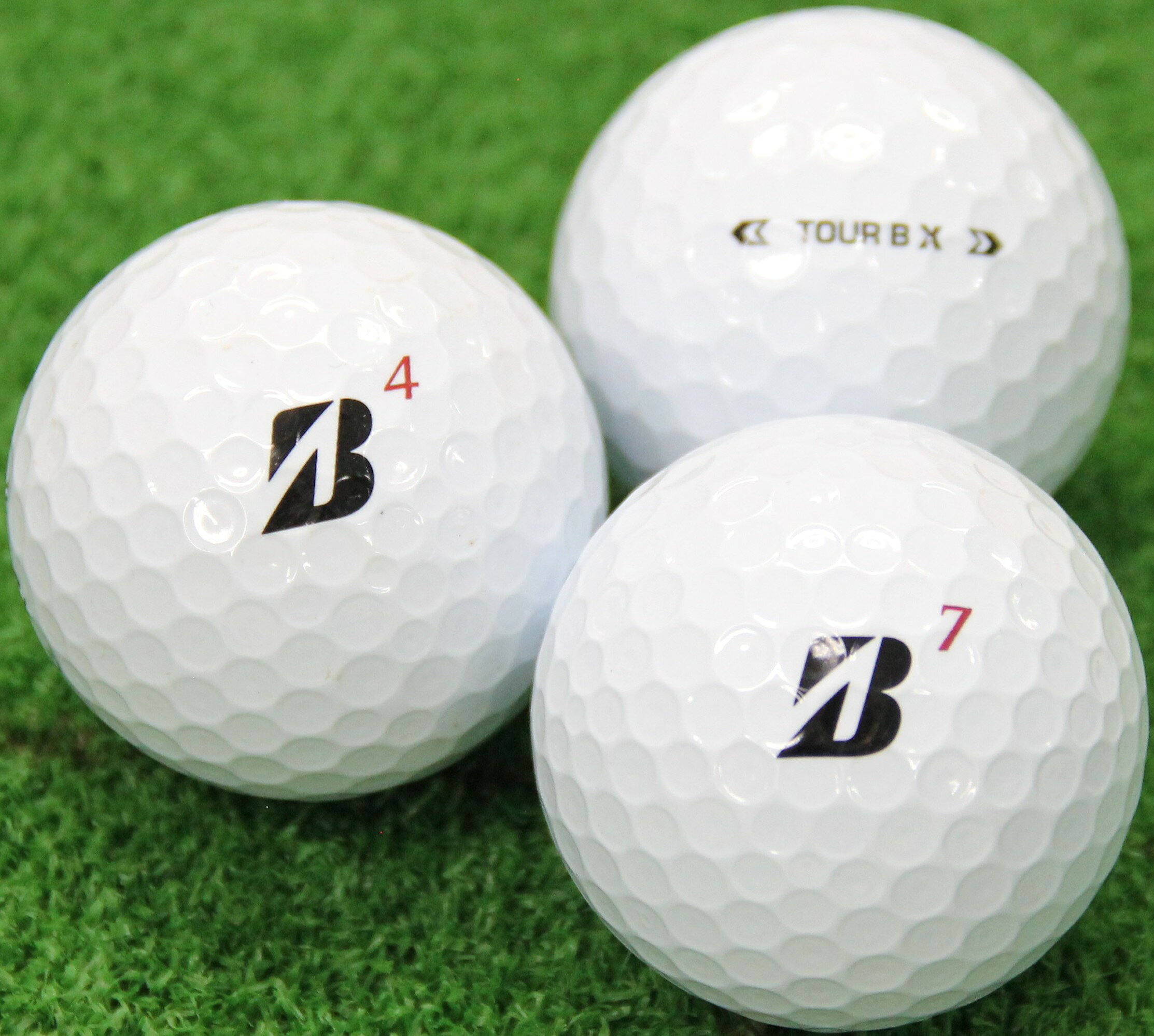 Aランク ブリヂストン BRIDGESTONE TOUR B X ホワイト 2024年モデル 20個 球手箱 ロストボール