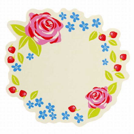 ローズガーデンカードメッセージカード